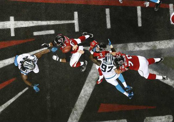 Panthers Falcons Foot Heal